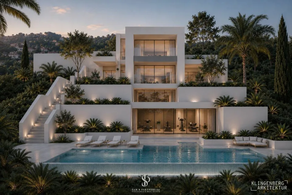 Licenza approvata per una fantastica villa con vista lago