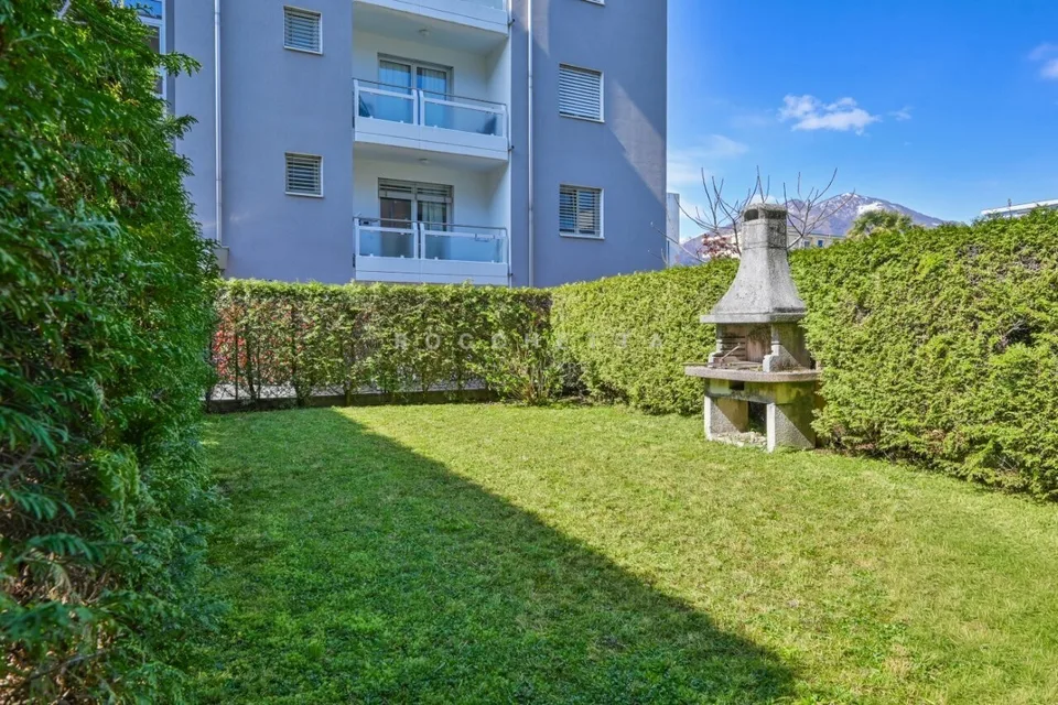 Appartamento con giardino in posizione strategica e vicino ad Ascona