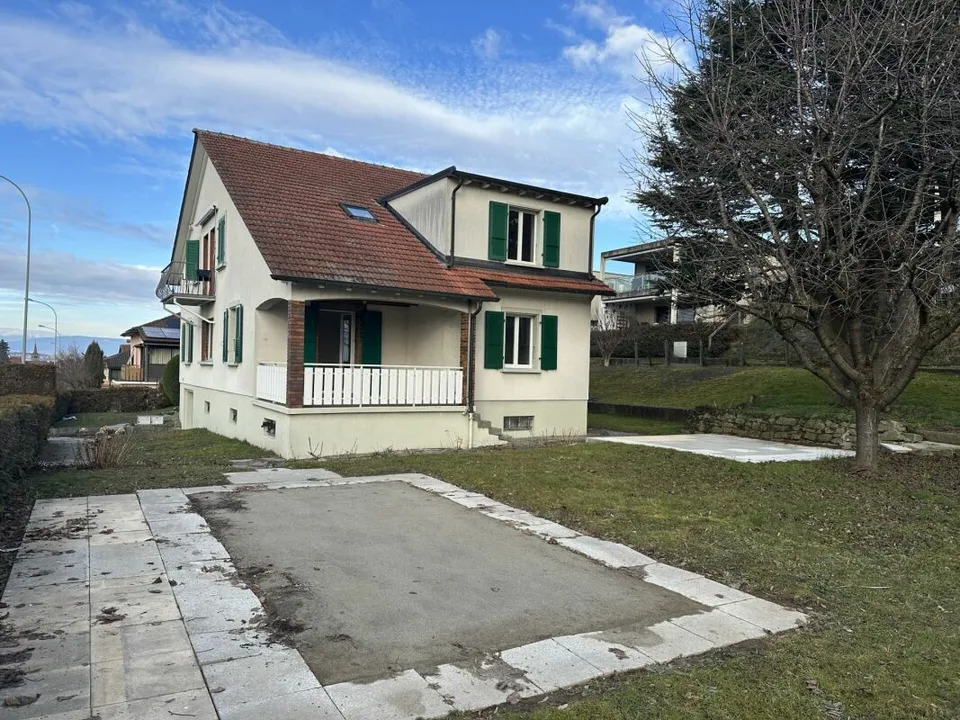 Villa individuelle - deux appartements_Einfamilienhaus mit zwei Wohnungen
