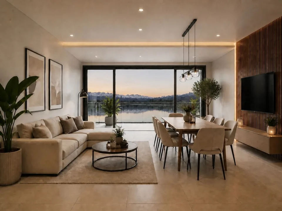 Appartement neuf 3.5 pièces avec vue panoramique sur le lac