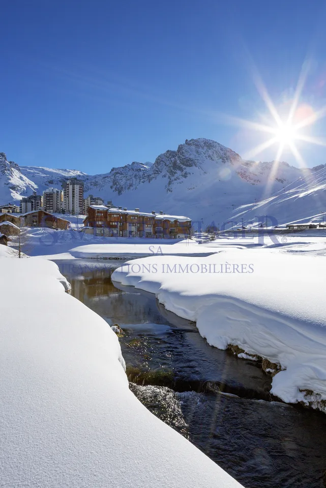 Propriété à 15 minutes des pistes, vue panoramique. Vente à Terme.