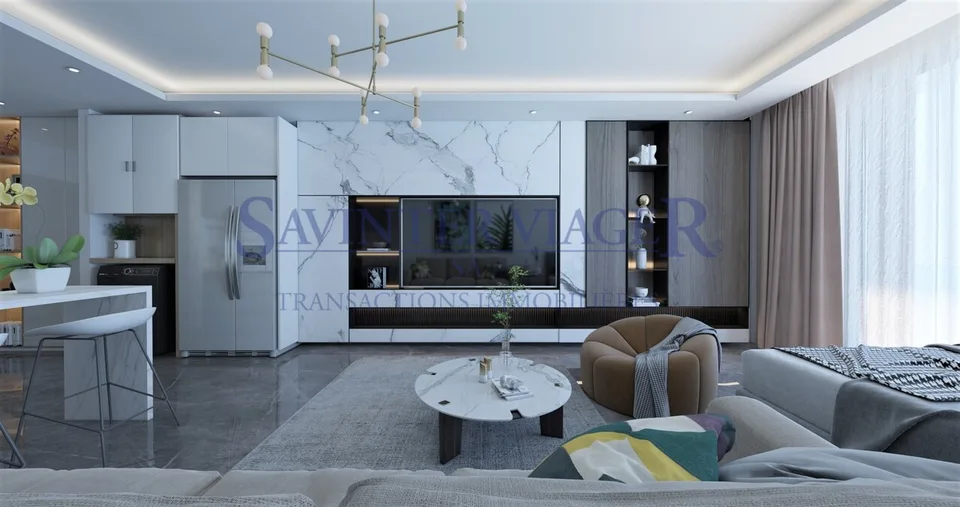 Progetto residenziale moderno direttamente sul mare a Cipro del Nord