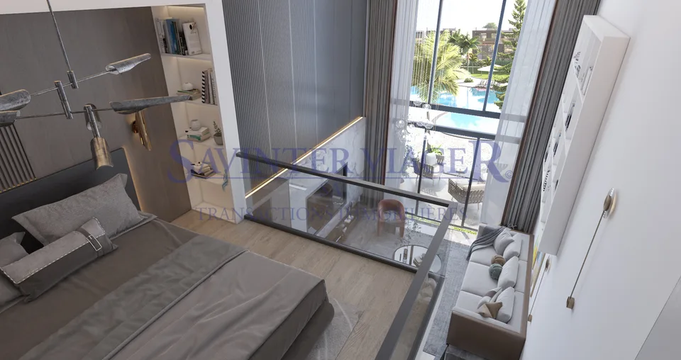 Progetto residenziale moderno direttamente sul mare a Cipro del Nord