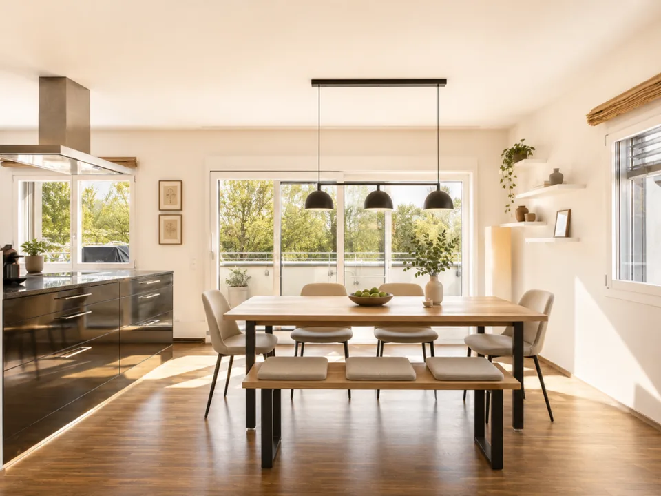 RESERVIERT! Exklusive Dachwohnung mit grosser Terrasse und Sicht auf den Golfplatz