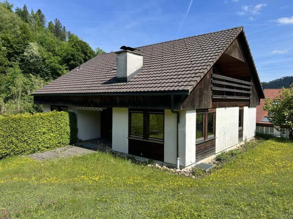 Einfamilienhaus mit Säntisblick