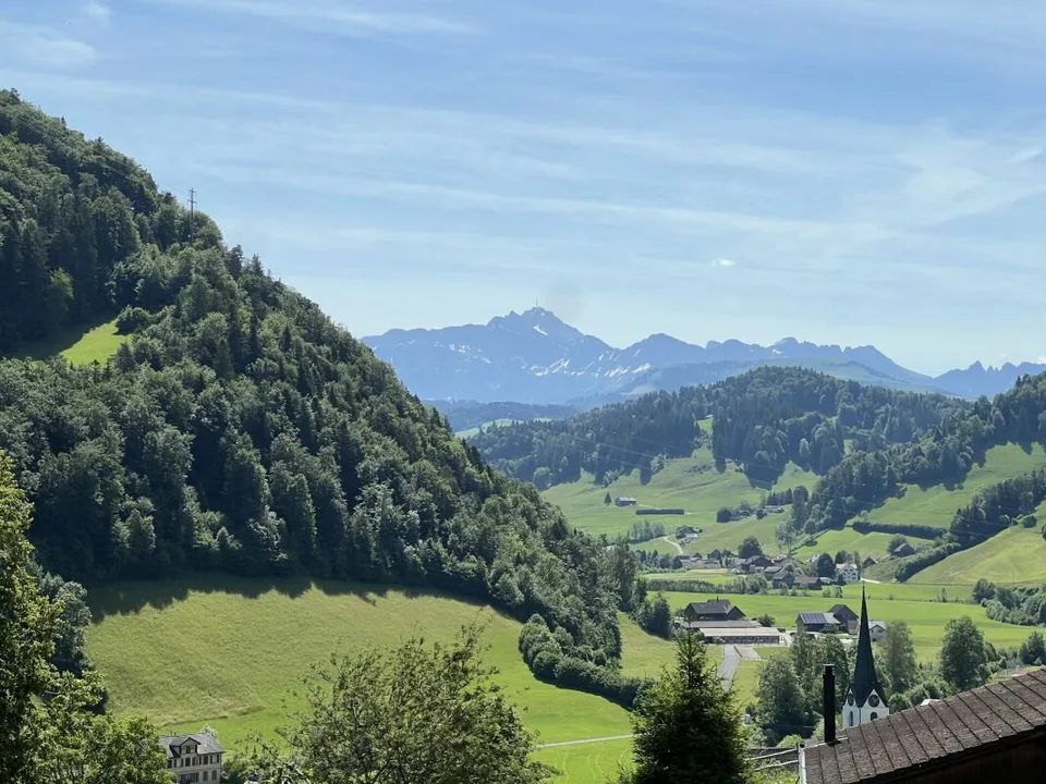 Einfamilienhaus mit Säntisblick