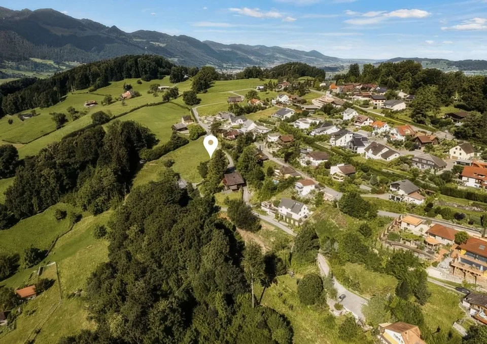 Panoramagrundstück in Benken -  Naturidylle mit Nähe zu Zürich