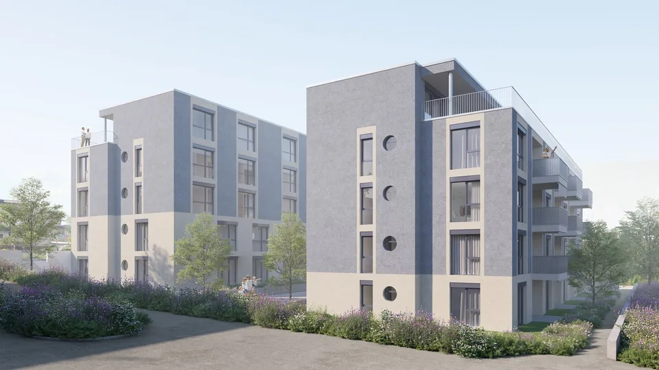 Neubau 4.5-Zimmer-Wohnung mit Aussicht in Nottwil