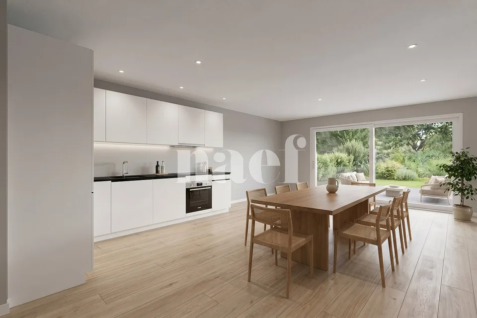 Wohnung A01 - Neues 4.5-Zimmer-Apartment im Erdgeschoss in Yvorne zum Verkauf – Foto 6 von 8
