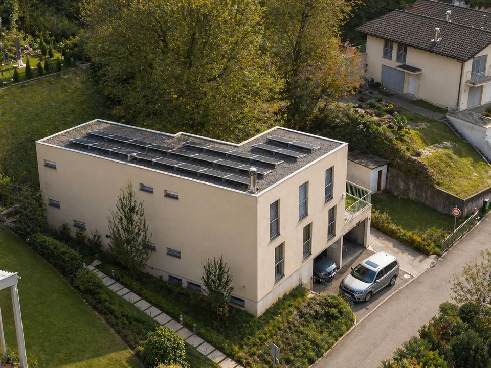 Die Zukunft heute leben – Freistehende Villa mit hoher Energieeffizienz nahe Lugano – Foto 11 von 14