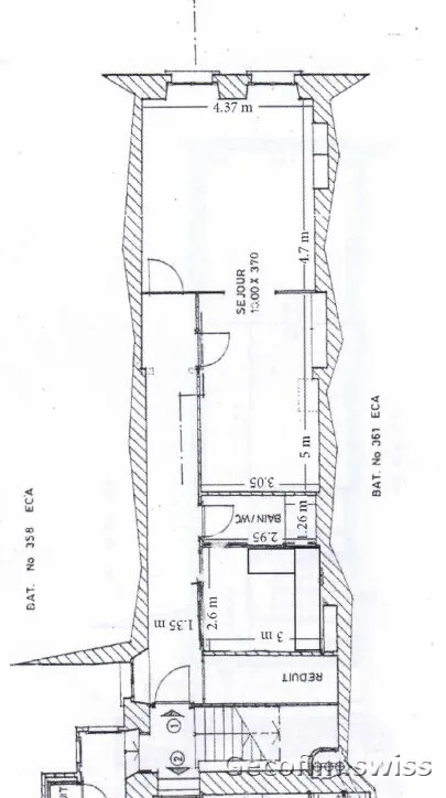 Bel appartement 1.5 pièces au centre d'Orbe – photo 9 sur 10
