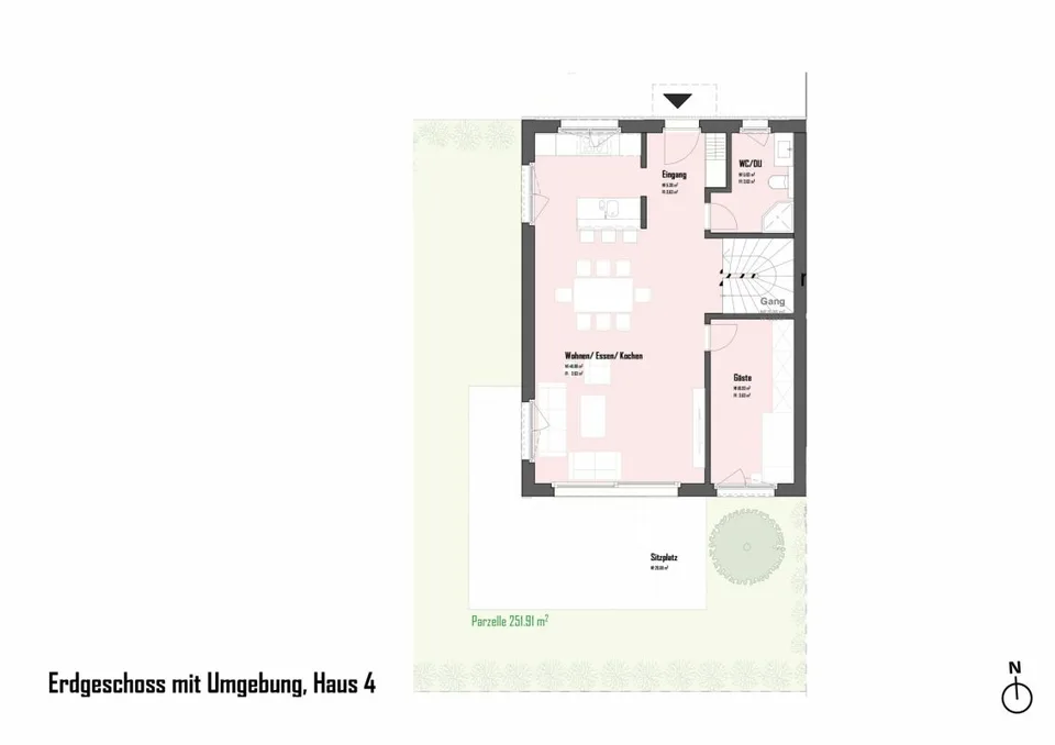House 4 / 7.5 rooms semi-detached house by the stream – photo 11 of 14