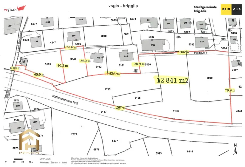 Exclusive building land opportunity on the upper outskirts of Brig-Glis – photo 11 of 11
