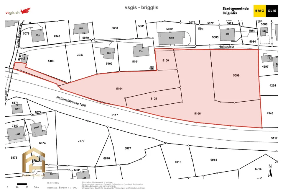 Exclusive building land opportunity on the upper outskirts of Brig-Glis – photo 9 of 11