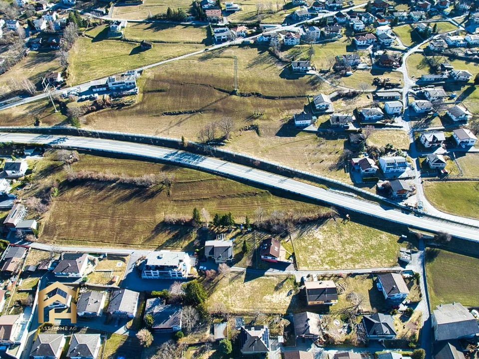 Exklusive Baulandchance am oberen Stadtrand von Brig-Glis
