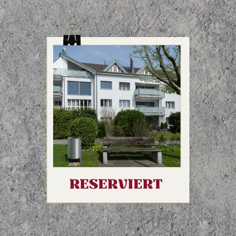 RESERVIERT - Über den Dächern von Henggart