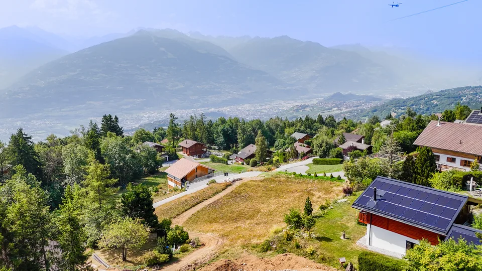 Chalet individuel 6.5 pièces - Résidence principale - Vue & soleil