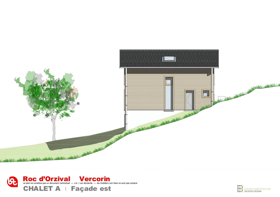 Vercorin - "Roc d'Orzival A" | Deux chalets en résidence principale avec garages-box