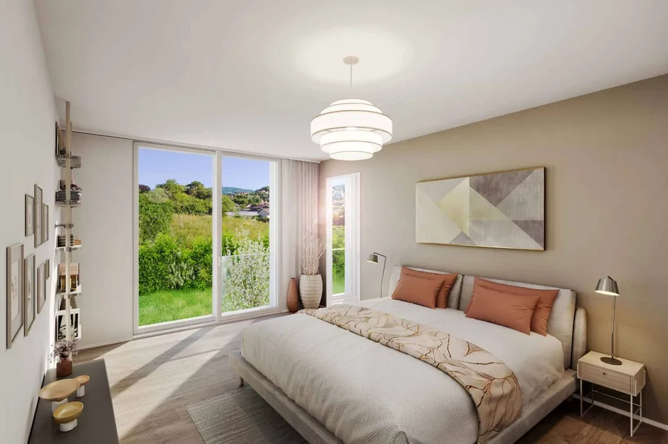 Residenza Les Vignes Ampio duplex di 4.5 locali con giardino e terrazza
