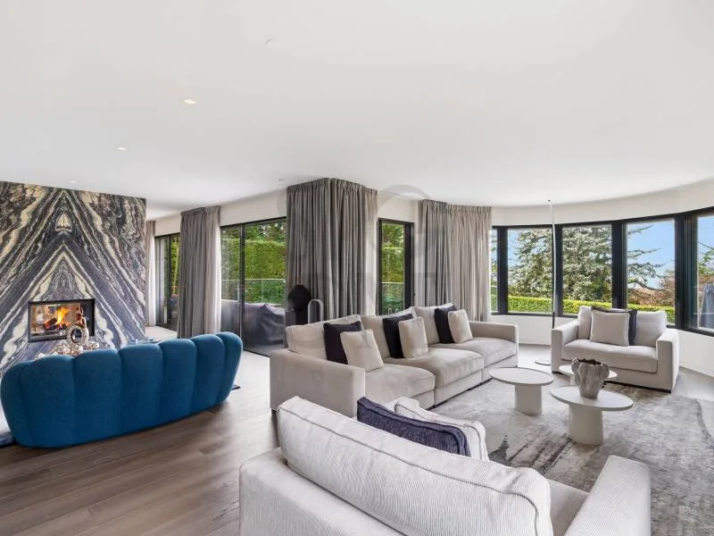 Élégante villa clé en main avec vue sur le lac ? Cologny
