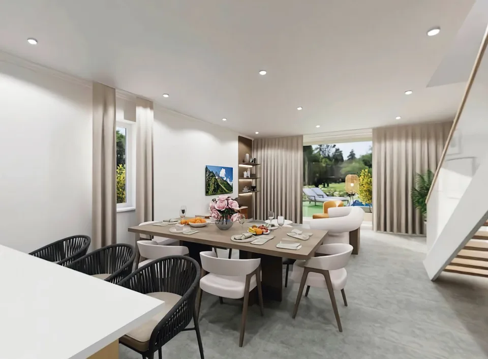 ELEGANTI CASE UNIFAMILIARI 4.5 LOCALI CON AMPIO GIARDINO PRIVATO