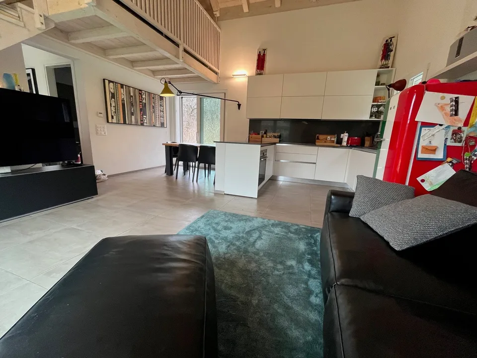 Casa moderna di 3.5 locali con vista panoramica a Ponte Capriasca