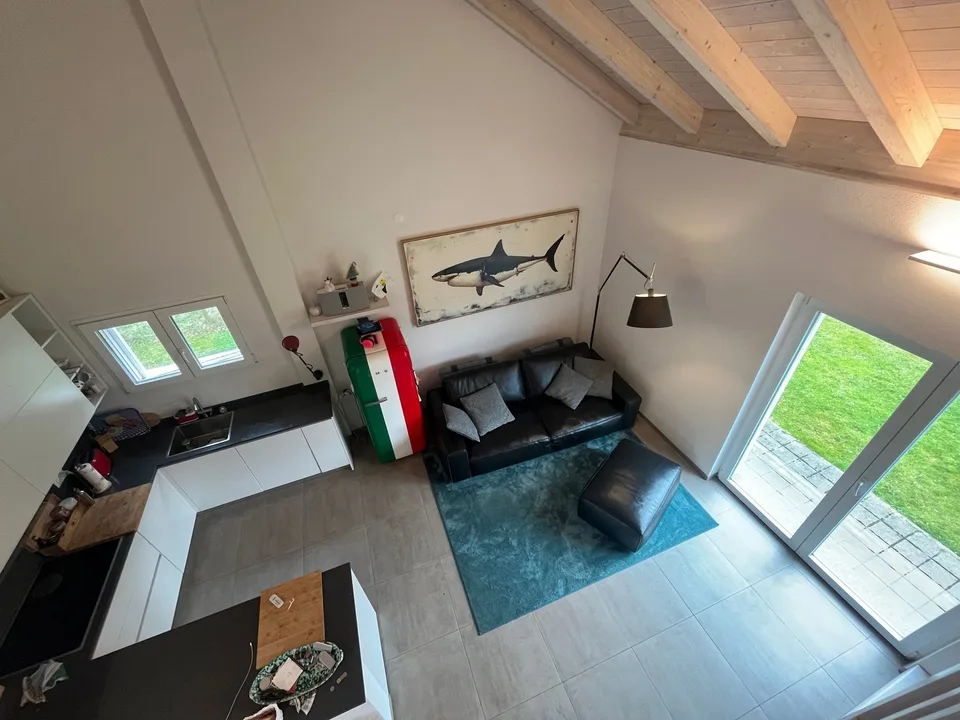Casa moderna di 3.5 locali con vista panoramica a Ponte Capriasca