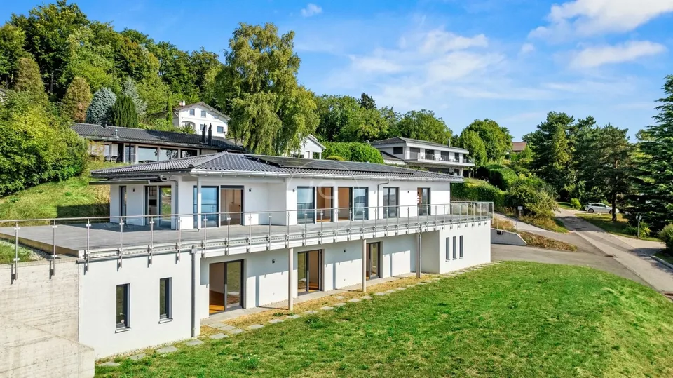 Villa contemporanea chiavi in mano, con vista a 180° - Arzier-le-Muids