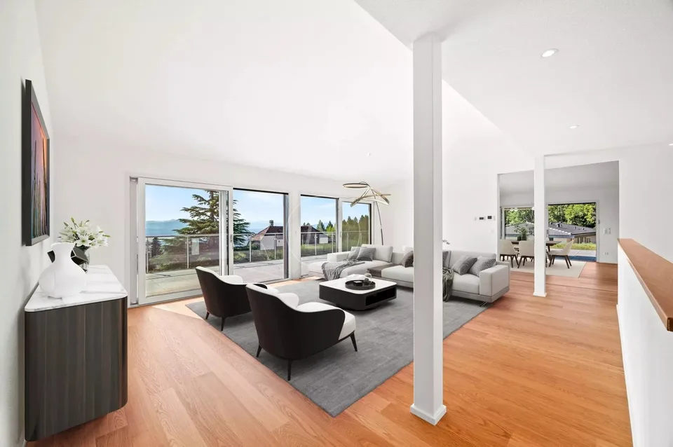 Moderne Villa, schlüsselbereit, mit 180-Grad-Blick - Arzier-le-Muids – Foto 10 von 13
