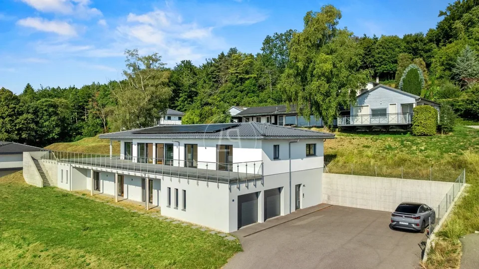 Villa contemporaine clé en main, avec vue 180 - Arzier-le-Muids