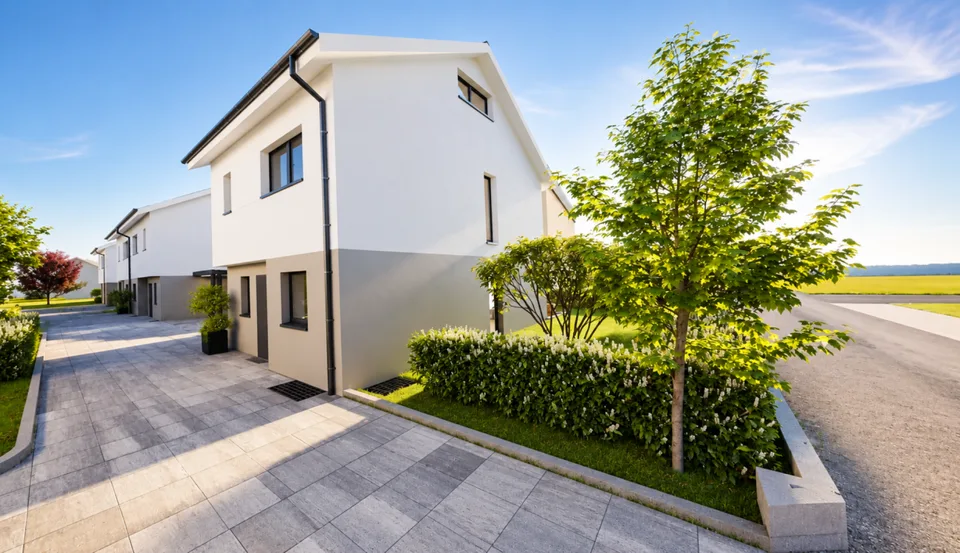 Casa unifamiliare moderna con caratteristiche di alta qualità