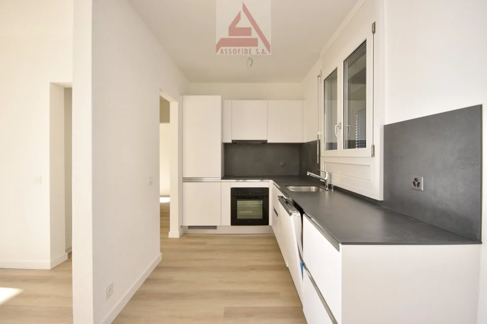 Luminoso 4.5 locali a Minusio / Helle 4.5-Zimmerwohnung in Minusio
