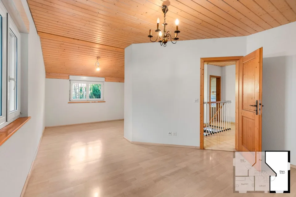 Maison d'angle avec grange, étable et jardin : potentiel de rénovation abordable à Buch SH – photo 7 sur 15