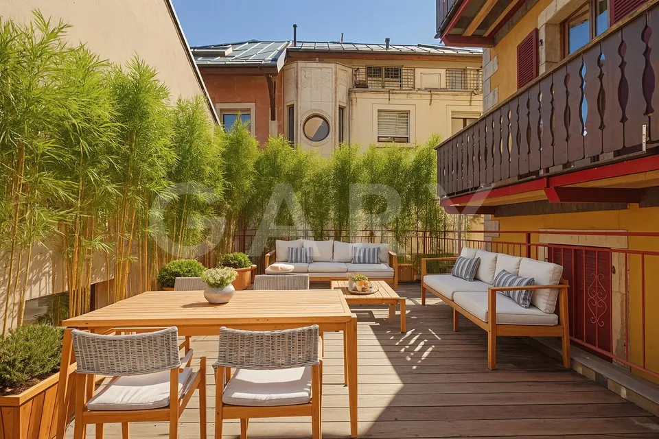 Meraviglioso appartamento di prestigio con terrazza