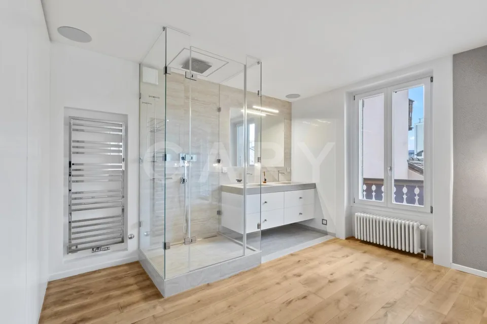 Mitten im Herzen von Eaux-Vives! Schönes Duplex mit Terrasse – Foto 18 von 25