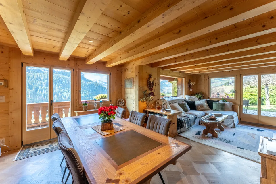 Les Granges - Chalet familial avec vue magnifique