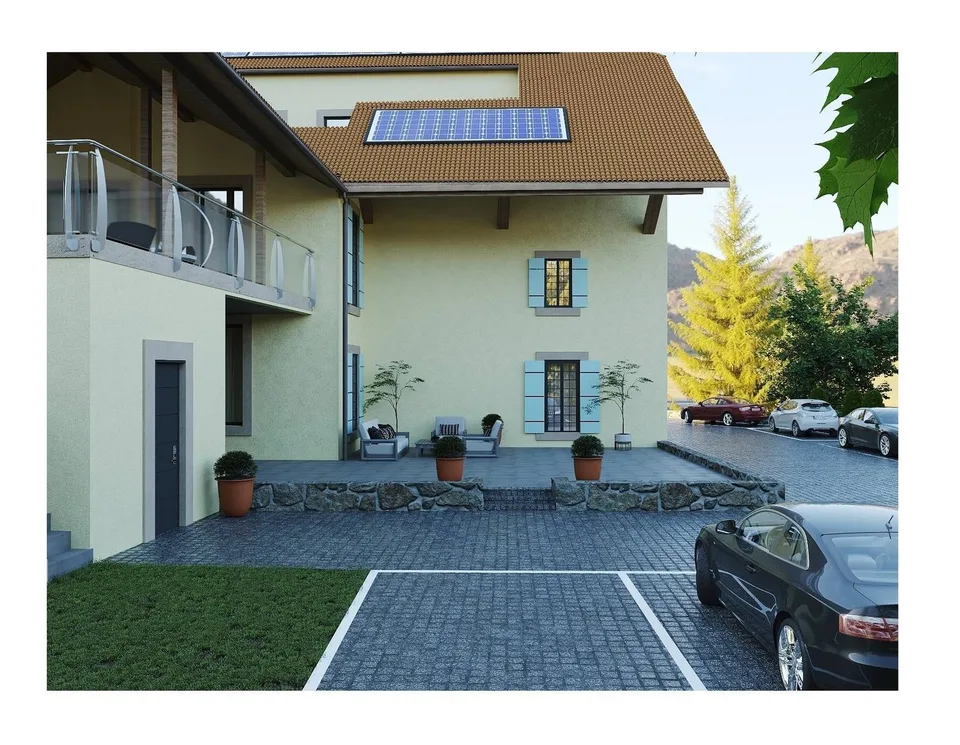 Zukünftiger Liebling: Triplex 5.5 Zimmer in der Endphase der Renovierung in Chevilly