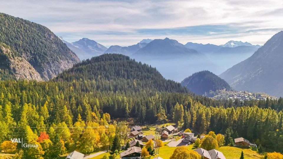 Terreno edificabile a Blatten vicino a Naters - posizione tranquilla nel villaggio di Rischinen con una vista da sogno