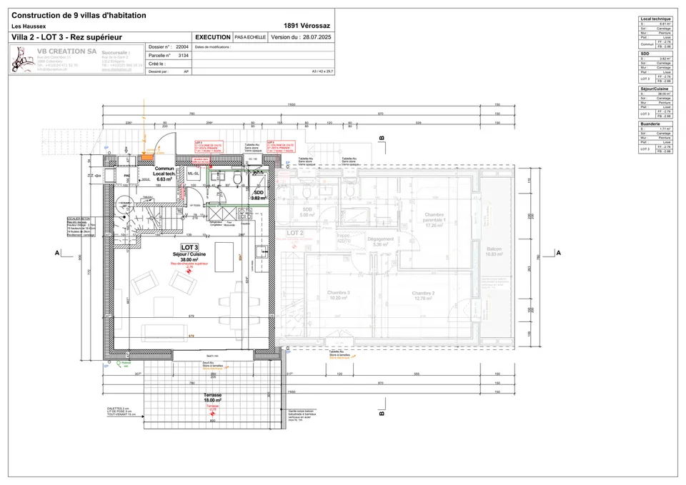 Bellissimo Chalet-Villa a schiera di 4,5 locali a Vérossaz – foto 13 di 13