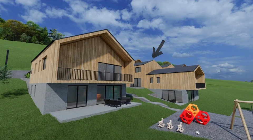 Schönes Chalet-Villa mit 4,5 Zimmern in Vérossaz