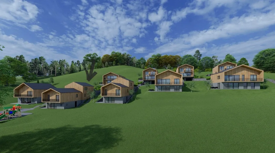 Magnifique Chalet-Villa mitoyen 4,5 pces à Vérossaz