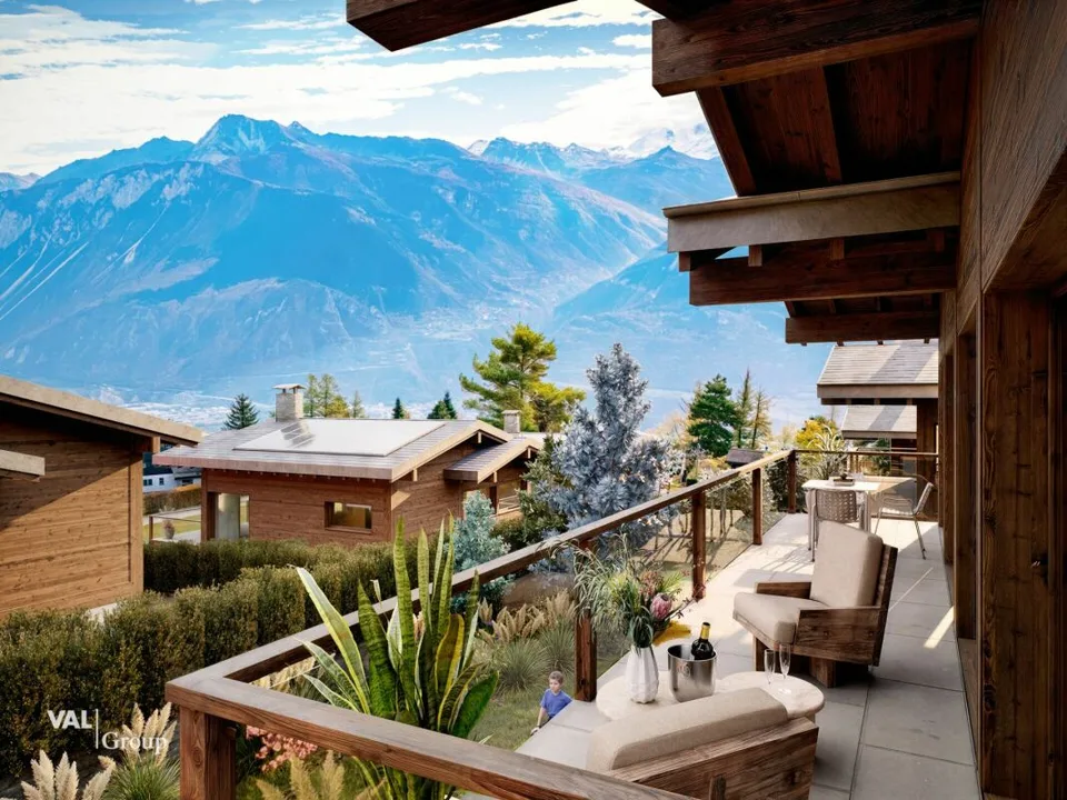 "Les Perles" : un projet exclusif dans les Alpes suisses