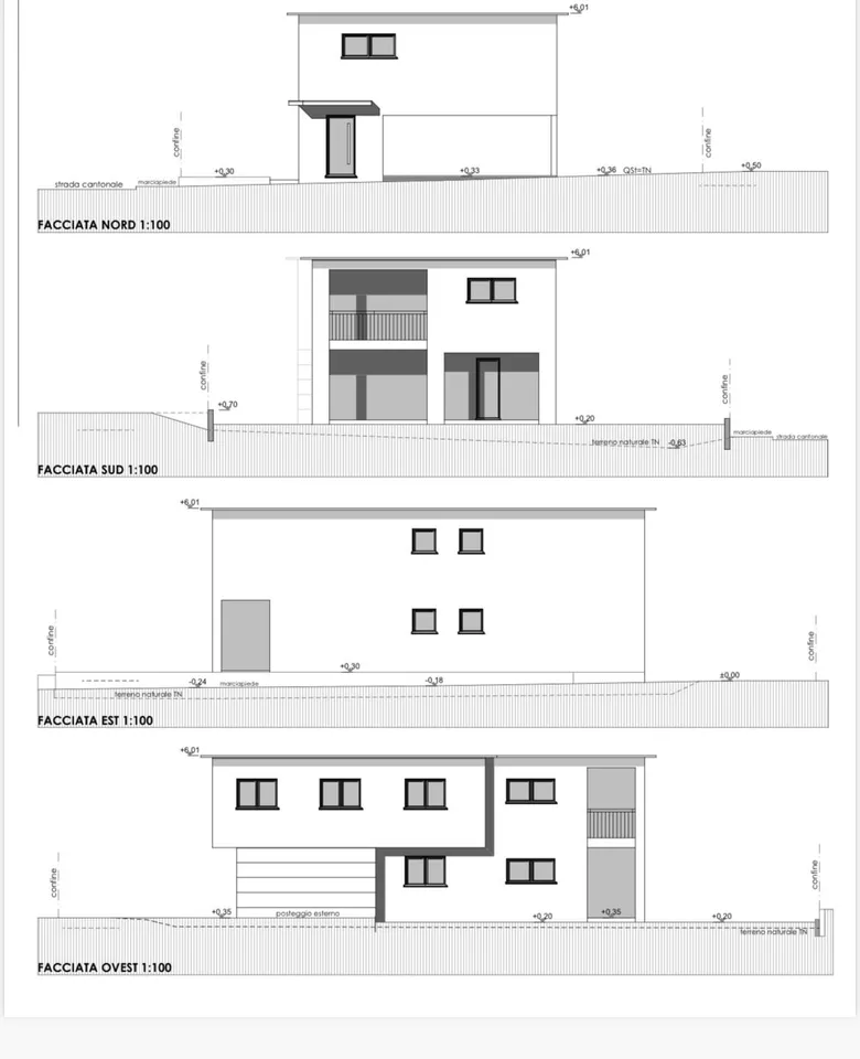 Casa Bifamiliare da costruire a Prosito