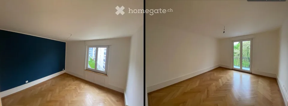 Modernized 3-room apartment with balcony in Grenchen