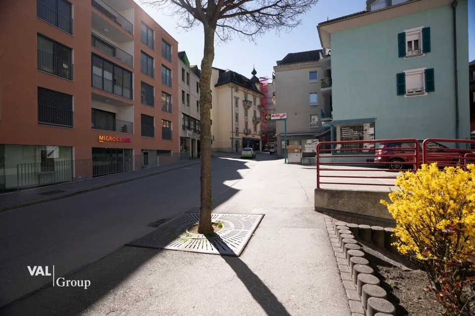 Werbefläche an Top-Lage in Brig zu vermieten