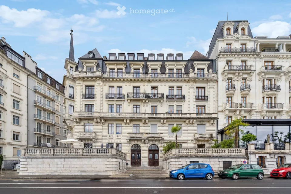 Magnifico appartamento di 7.5 locali con vista impareggiabile sul lago - Quai Wilson