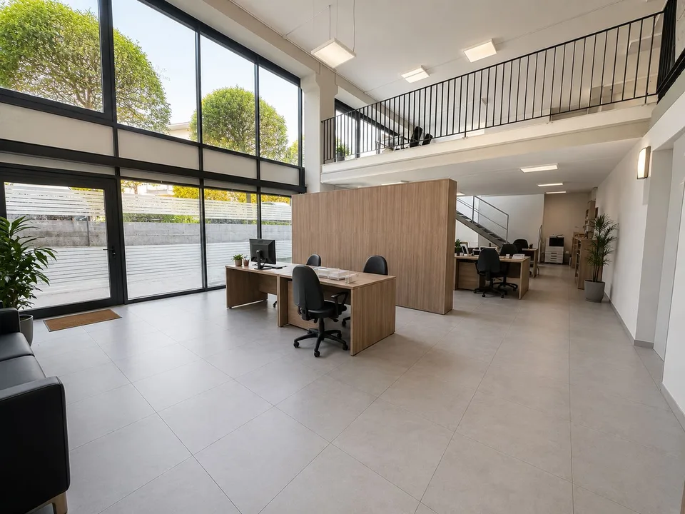 Stabio - Moderno ufficio showroom duplex a due passi dalla stazione