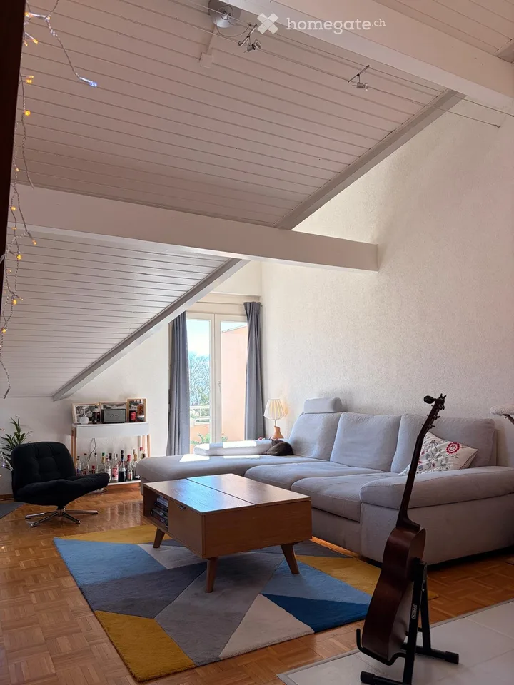 Affascinante appartamento duplex di 4.5 locali con vista panoramica a Chéserex