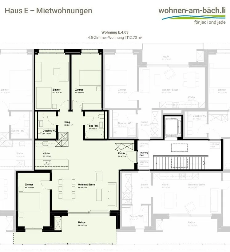 Erstvermietung - Ihre 4.5-Zimmer-Traumwohnung für die ganze Familie – Foto 13 von 13