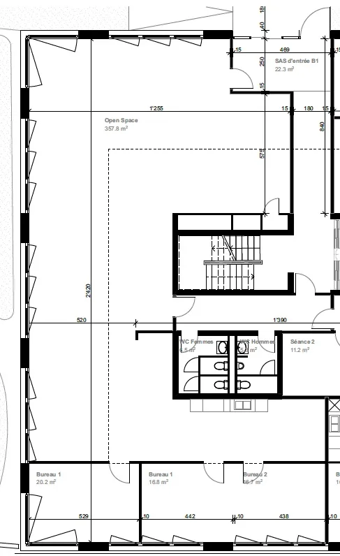 Superficie di uffici in affitto di 266 m2 a Losanna – foto 9 di 9